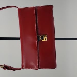 Liz Claiborne Cherry Red Clutch/Handbag